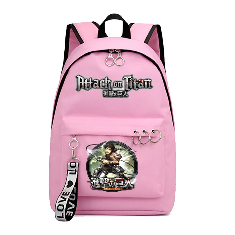 

2021 Printed Attack on Titan Travel Backpack School Backpack