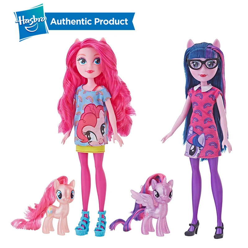 Hasbro My Little Pony мой маленький пони через зеркало заднего вида ассортименте 11 дюймов Модная Кукла коллекционная кукольный подарок для девочек
