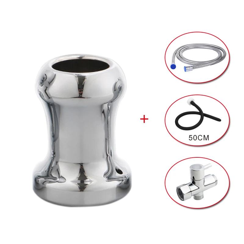 Клизма анус штекер Душ биде кран головка анальный мини пробка для очистки ануса и влагалища портативный биде душ попа очиститель взрослых секс инструмент - Цвет: middle A5