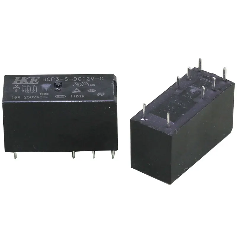 Оригинальное новое высокопроизводительное реле мощности 16 А 12 В постоянного