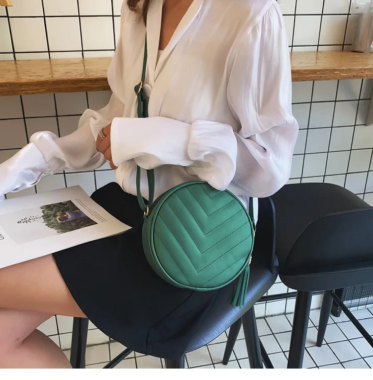 Bolsos Para Mujer, женская сумка через плечо, круглая сумка, женская сумка, дизайнерские сумки, сумки через плечо для женщин, из искусственной кожи, сумка
