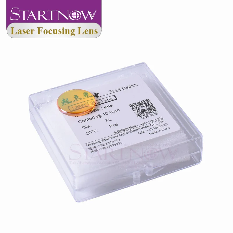 Startnow США ZnSe CVD лазерный фокусный объектив 22 25 мм 4 27 94 38 1 FL190.5 50 8 63 5 для CO2 лазерной