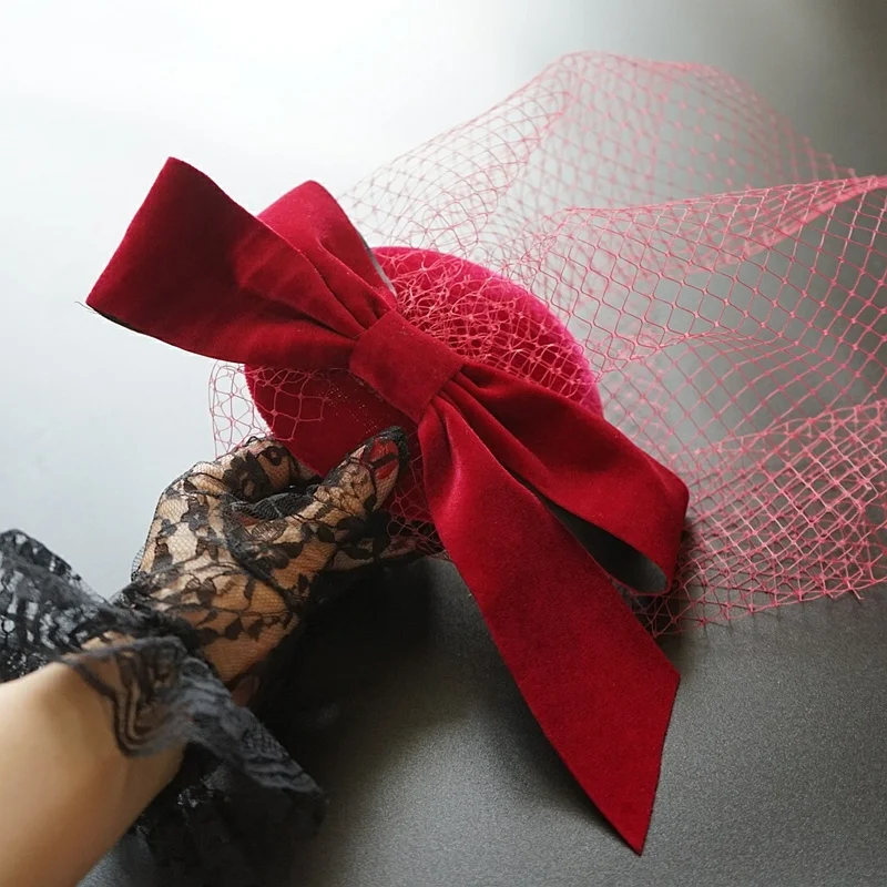 

Шляпка-«Таблетка» Женская, модный головной убор для церкви и торжевечерние случаев, элегантная фетровая, для вечеринок, карнавала