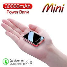 Mini Power Bank 30000mAh Charging Portable Charger External Battery Pack for Samsung Xiaomi Iphone Outdoor Travel Charger