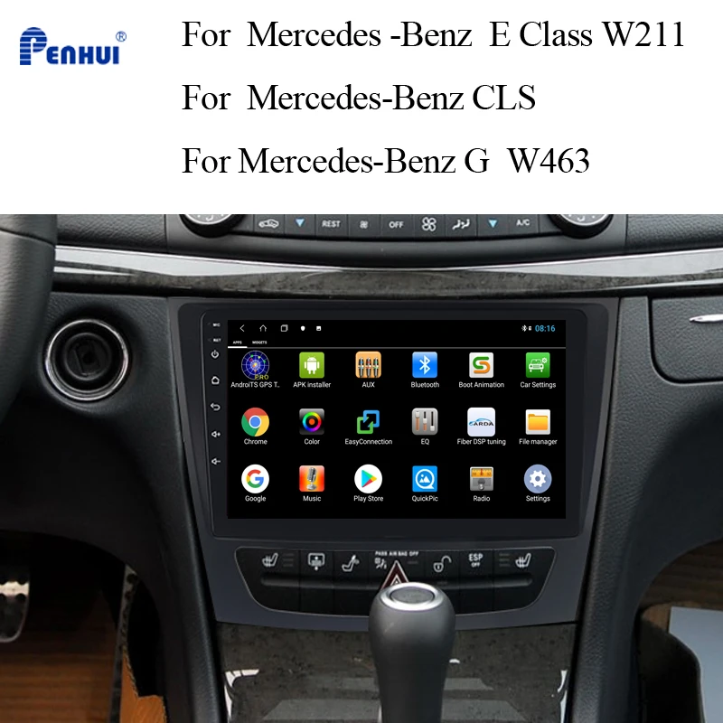 

Car DVD For Mercedes Benz E Class W 211 Android Car Radio Multimedia Video Player Navigation GPS Double Din
