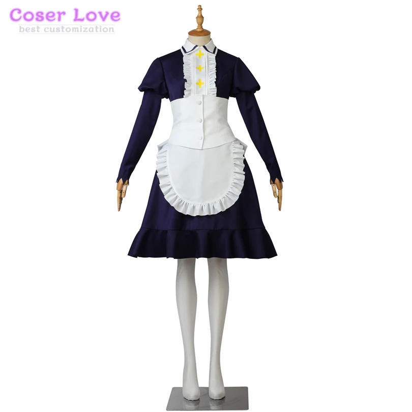 Костюм горничной Лиона из семи смертных грехов Элизабет костюм для косплея на