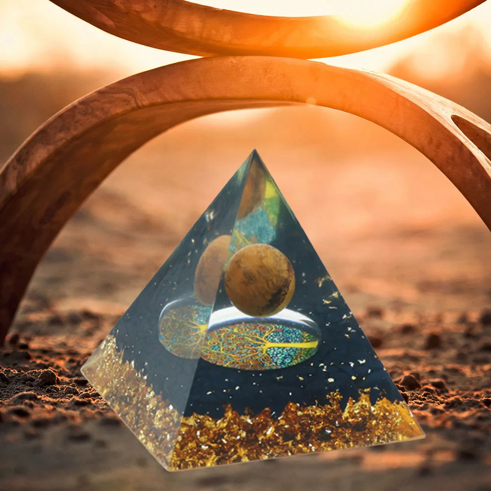 

Healing Reiki Healing Crystal Energy Generator Gather Wealth Crystal Orgonite Yoga Energy Chakra Home Decor