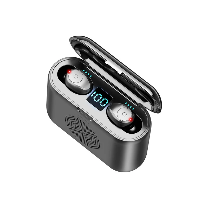 Новый F9 наушники вкладыши TWS Bluetooth 5 0 2020 стерео гарнитуры 2000 мАч зарядным
