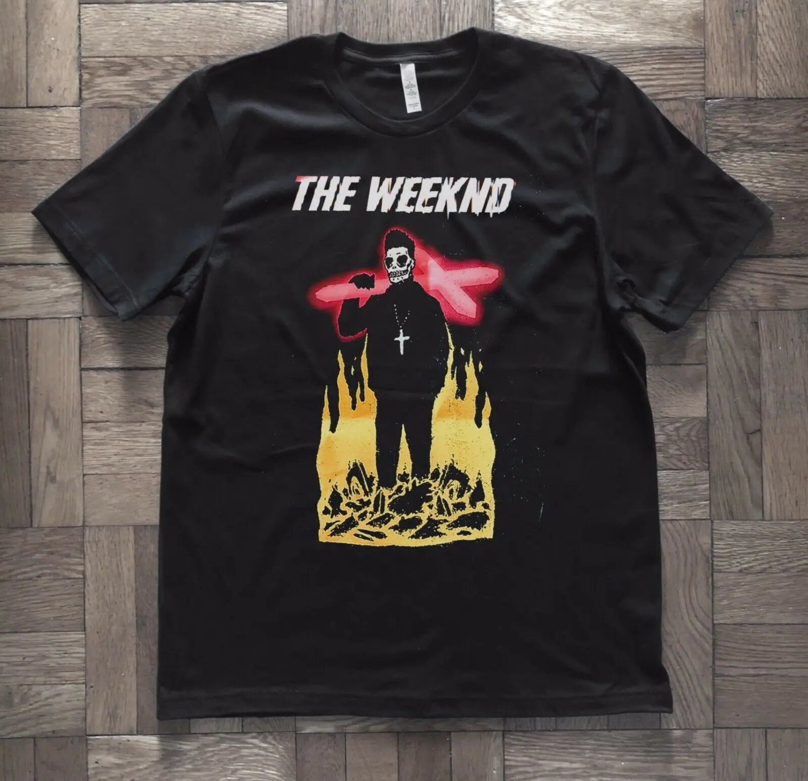 Модная футболка Weeknd хипстерские классные Топы | Мужская одежда