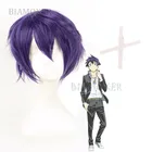 Ichijyo Raku парики для косплея головной убор ekonisi фиолетовые синтетические волосы длинные прямые седые волосы парик