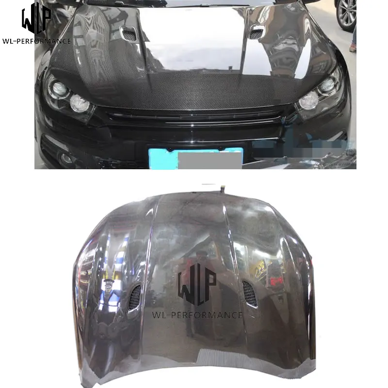 Горячая продажа Scirocco углеродное волокно M3 стиль крышка капота двигателя капот с