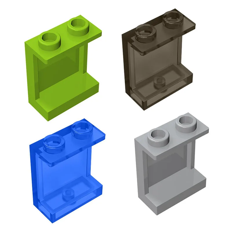 Оконная рама 1x2x2 прозрачных отделения Запчасти строительные блоки игрушки для