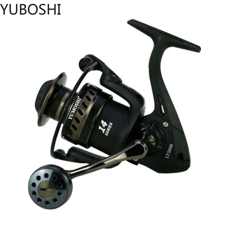 YUBOSHI новая спиннинговая Рыболовная катушка серии 2000-7000 5 2: 1/4.7:1 металлическая