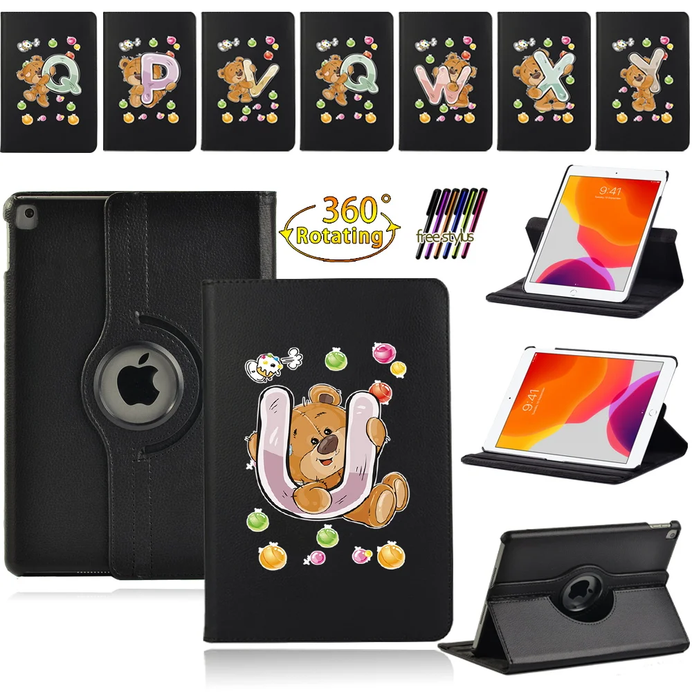 Для IPad 2/3/4/ Mini 4/5 чехол 360 градусов вращающийся PU кожаный для 5/6/7/8th подставка Смарт