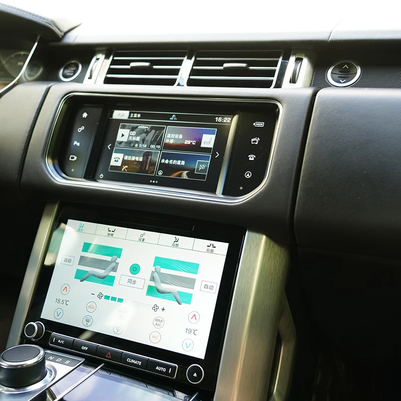 Панель кондиционирования воздуха для автомобиля 10 дюймов панель кондиционера Land