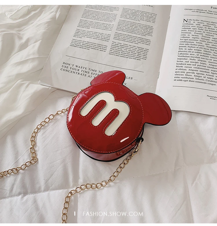 Новинка 2020 женские сумки на плечо милые водонепроницаемые через с минни и микки