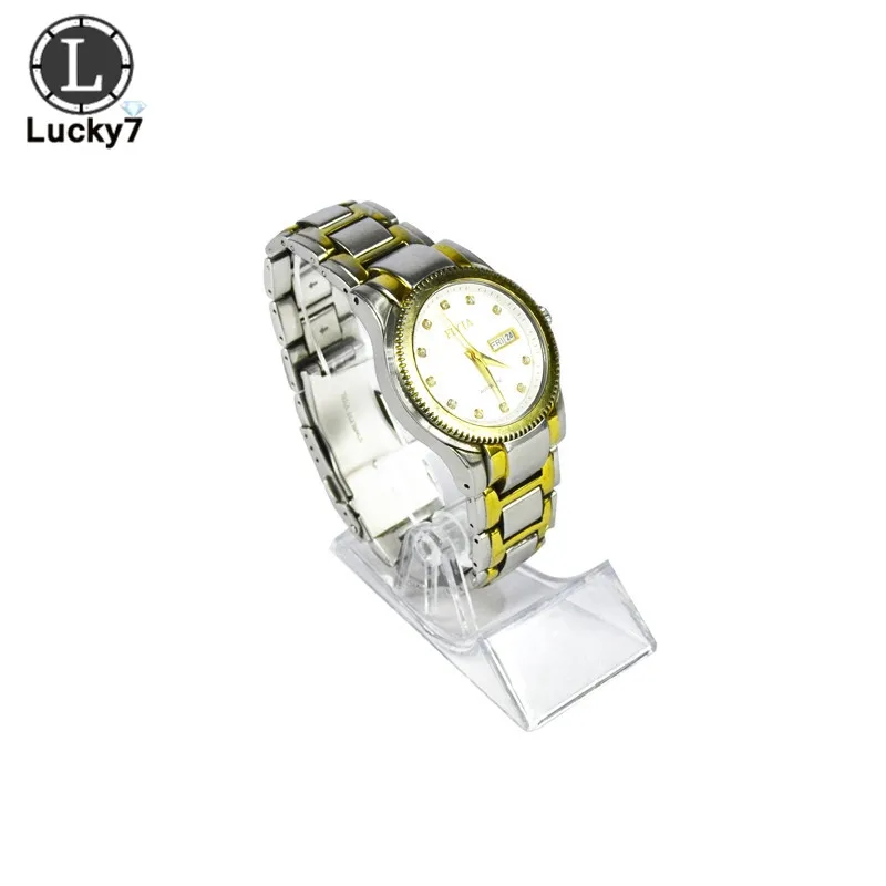 Акриловая витрина для часов 10 шт./лот прозрачная вращающаяся подставка браслетов