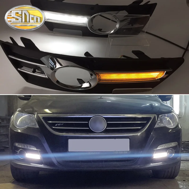 Светодиодные дневные хосветильник SNCN для Volkswagen Passat CC 2009 2010 2011 2012 2013