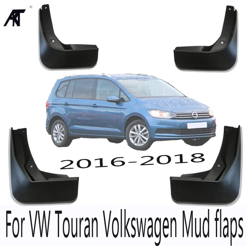 

Автомобильные Брызговики для VW Touran 2016 2017 2018 Volkswagen Передние Задние литые Брызговики крыло брызговиков