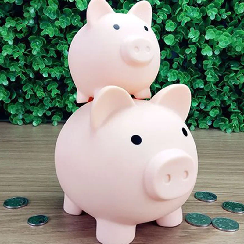 Мультяшный Копилка в виде свиньи коробка для хранения монет детские игрушки