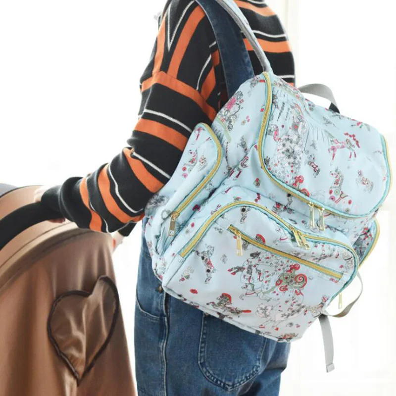 Рюкзак для мам сумка подгузников Портативная хранения еды новорожденных BNM007 |