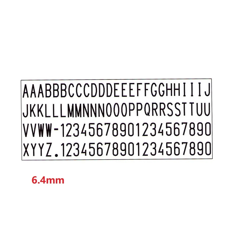 

3/4/6.4mm Rubber Stamp Kit DIY Personalized Customized Self-Inking Business Address Name Handicrafts Stamper Accessories