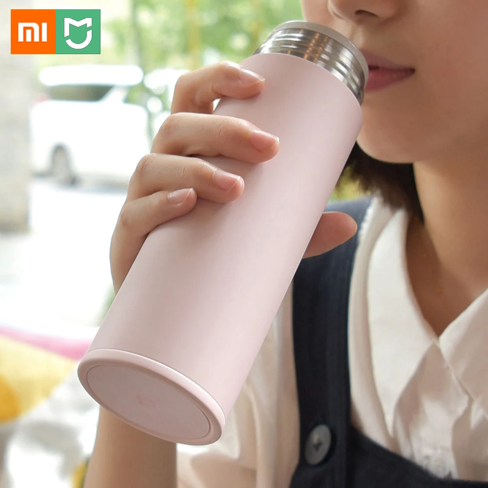 Мини-термос из нержавеющей стали Xiaomi Mijia 304 Вакуумная чашка 350 мл портативные