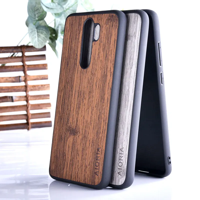 Бамбуковый чехол для Xiaomi Redmi Note 8 pro 8A приятный на ощупь с отпечатком пальца без грязи чехол fundas Redmi Note 8T чехол