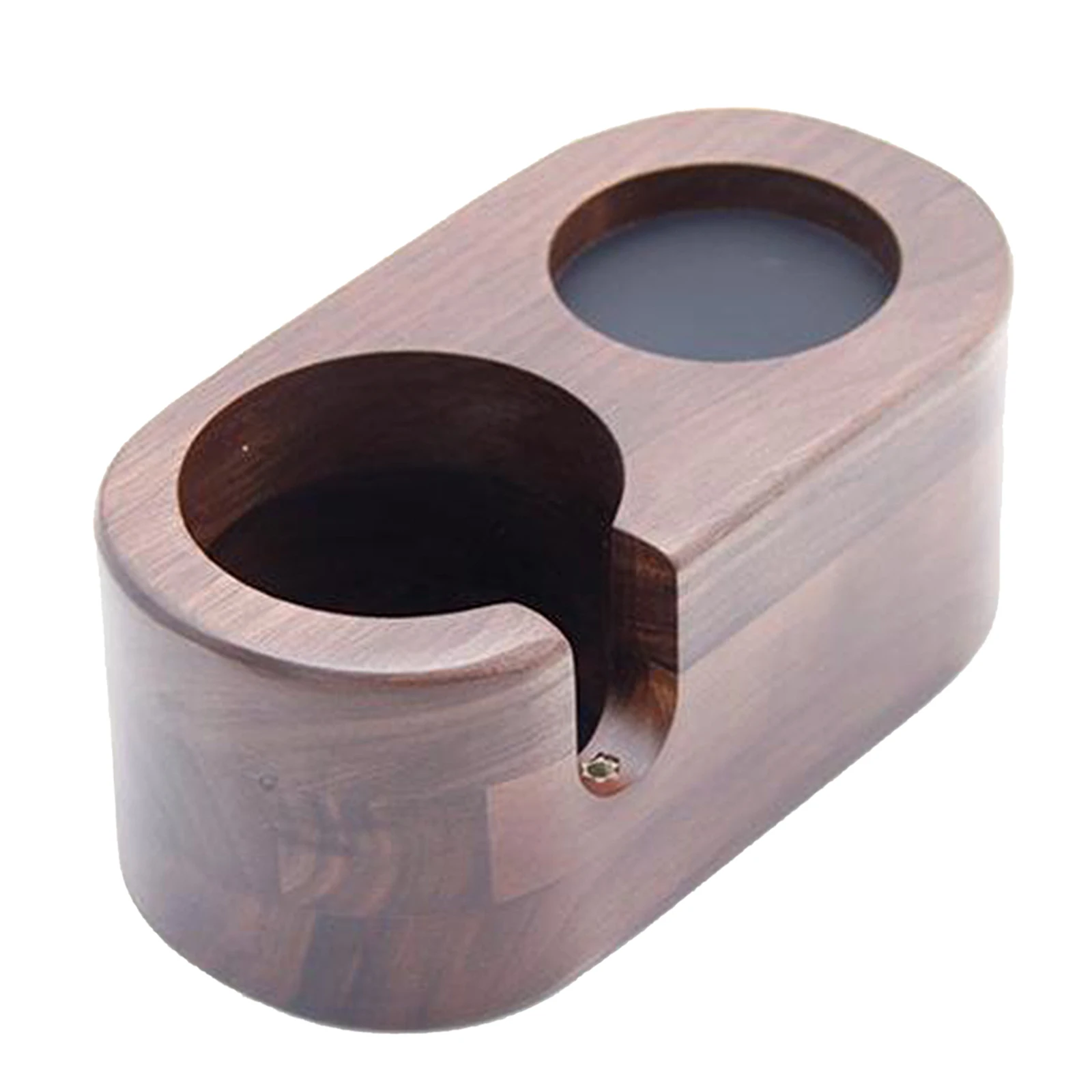

Kitchen Bar Wood Espresso Tamper Mat Stand, Coffee Accessories