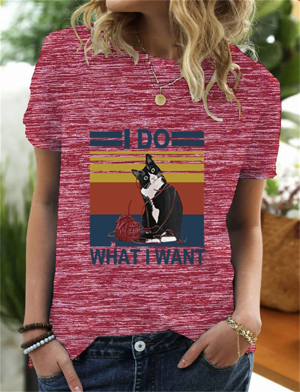 Я делаю что я хочу кошки Забавный дизайн крутая новая футболка модные футболки