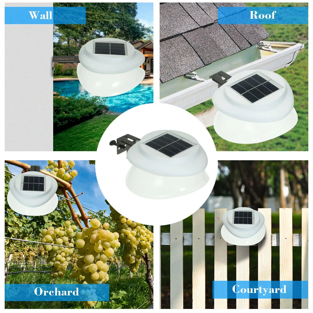 Водонепроницаемая светодиодная панель на солнечной батарее с 9 светодиодный |