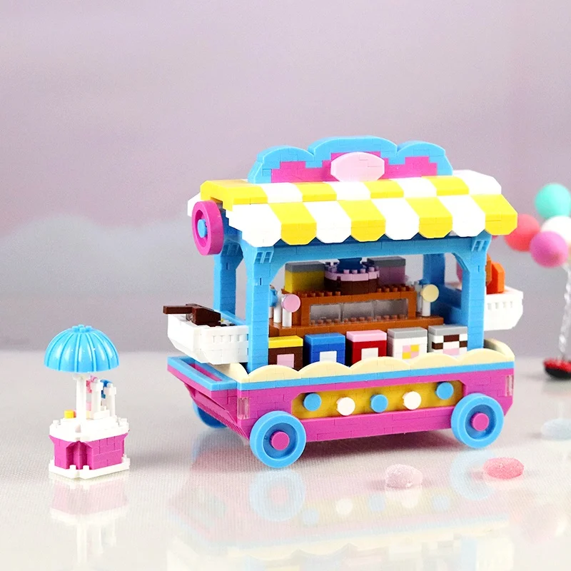 

Drinks Cake Vending Machine Pika Hero Clip Doll Catcher Cruise Ship 3D Model Mini Diamond Blocks Bricks Building Toy no Box