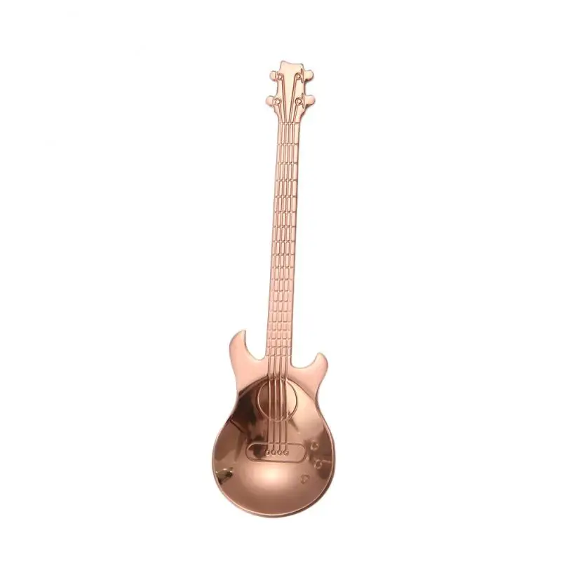 1 шт. ложка для гитары из нержавеющей стали с мультяшным рисунком креативная