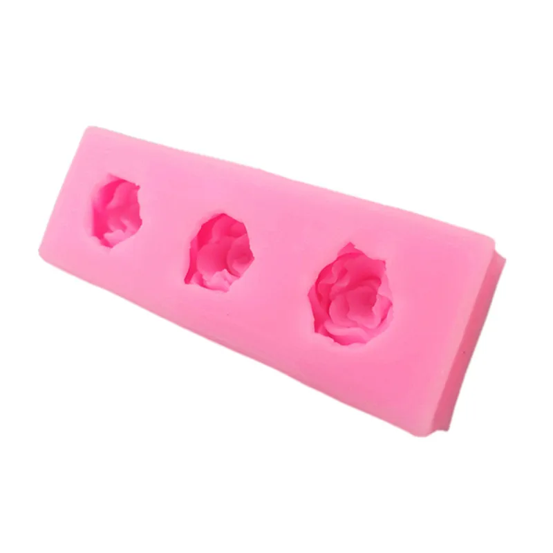 Формы из силикагеля в форме цветка инструменты для украшения шоколадного торта