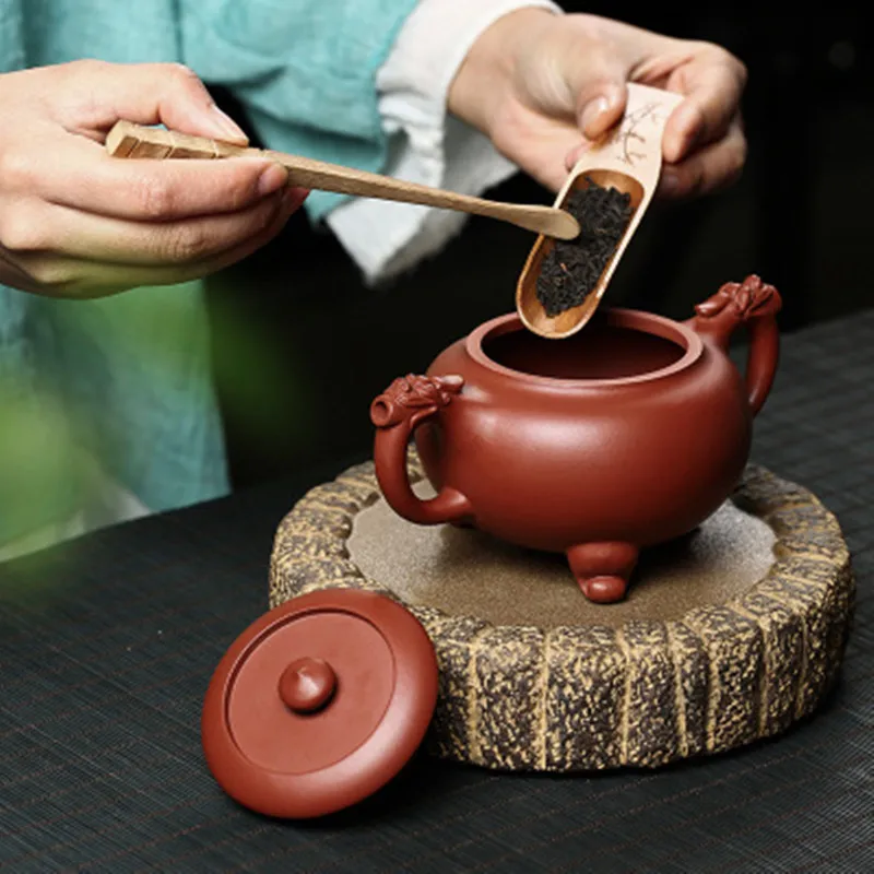 Китайский фарфоровые чайники Yixing Zisha чайник Gongfu Чайный набор 400 мл Новое