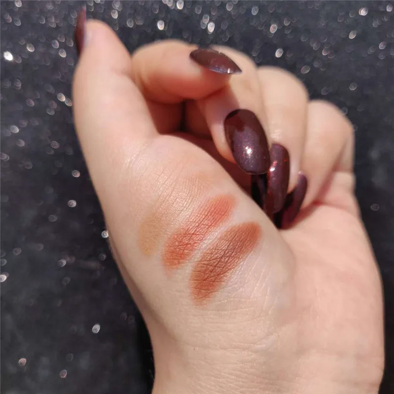 Новинка 2020 очаровательные тени для век 4 цвета палитра макияжная матовые