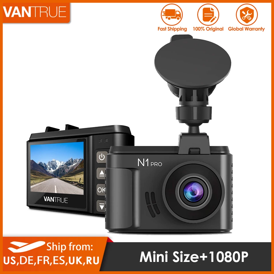 Видеорегистратор VANTRUE N1 Pro Dash Cam 1.5 &quotМини Автомобильный видеорегистратор Камера