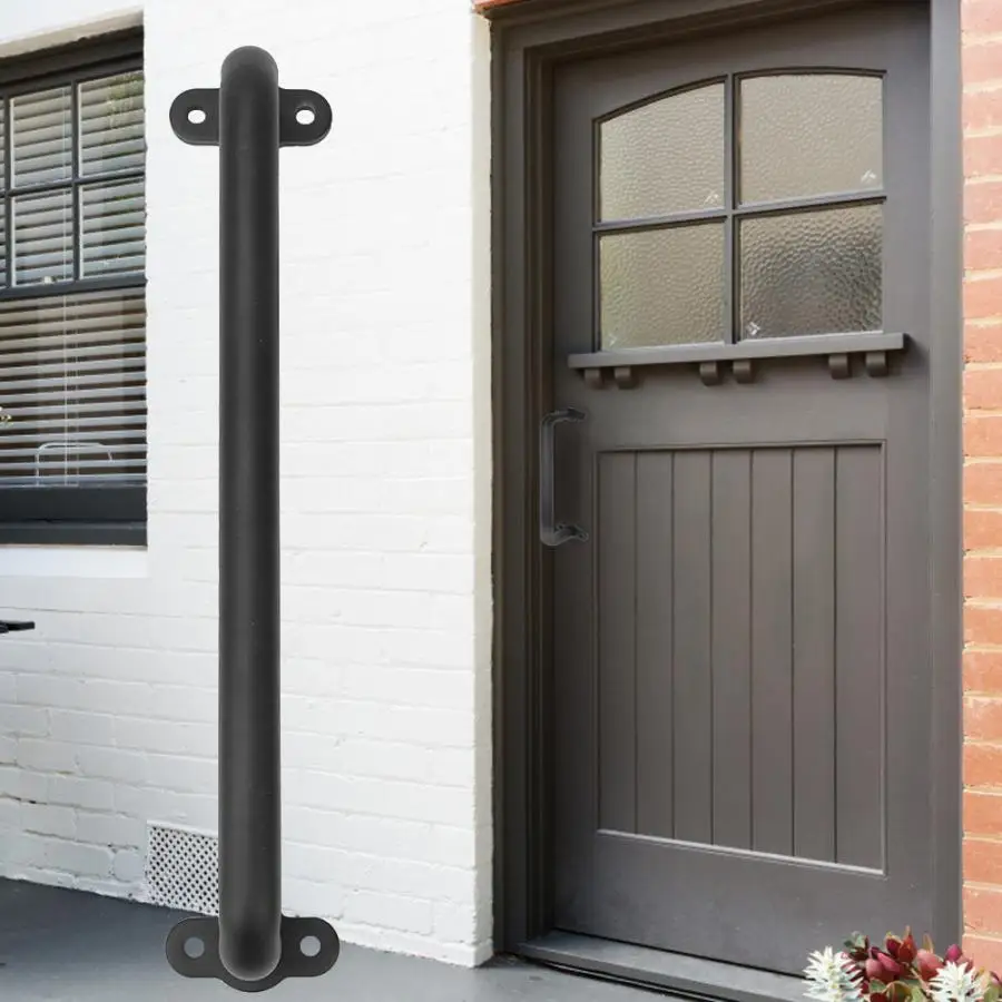 Скандинавская современная деревянная дверная ручка в виде амбара стиле ретро