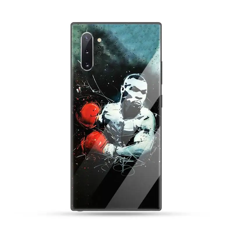 

Muhammad Ali boxing champion Phone Case Tempered glass For Samsung S6 S7 edge S8 S9 S10 e plus note8 9 10 pro