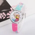 Милые цветные силиконовые кварцевые часы с мультяшным рисунком, детские модные светящиеся наручные часы с браслетом для девочек