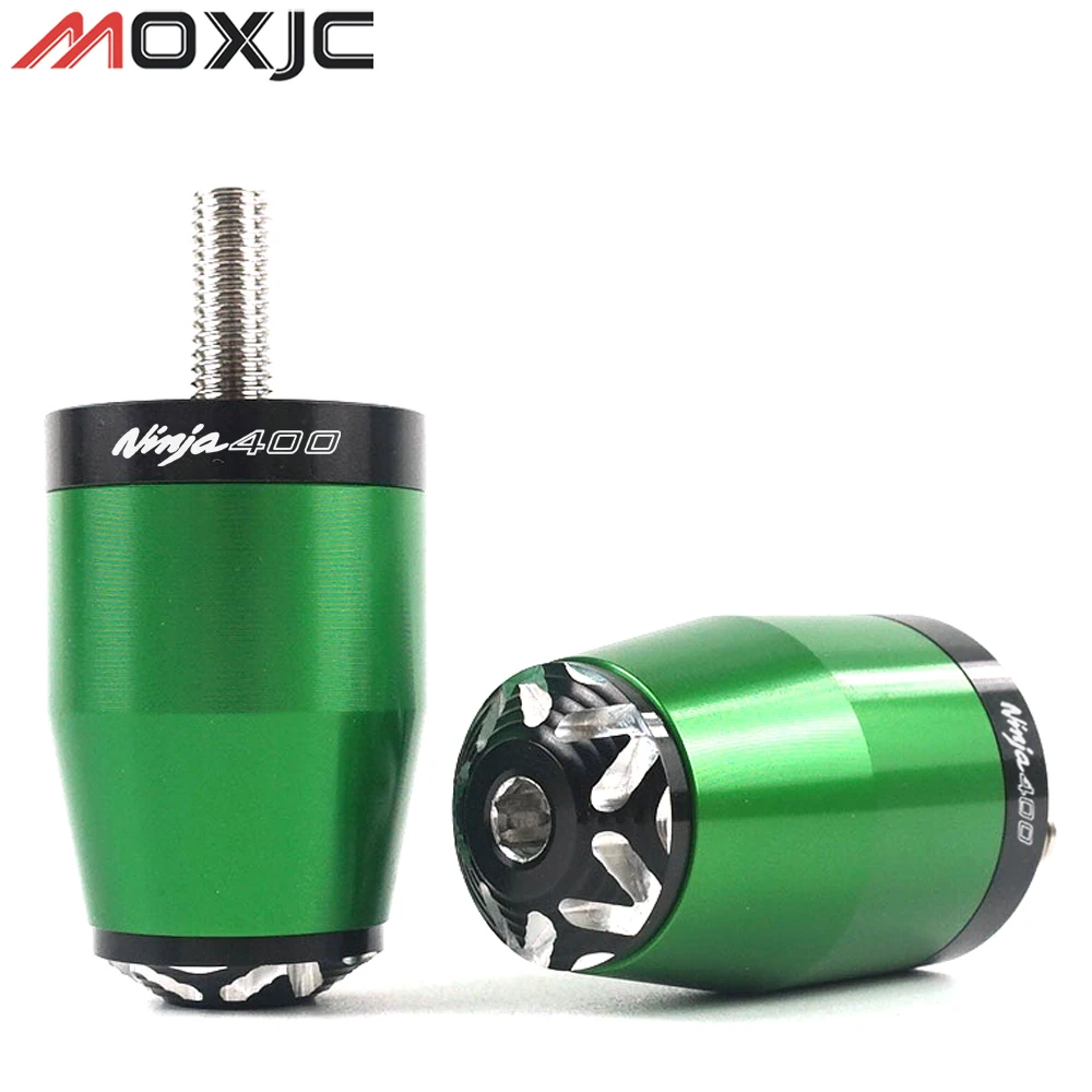 

CNC Aluminum Alloy Modified Handlebar Grips Plug Handle Bar Ends Cap Slider for KAWASAKI Ninja400 ninja 400