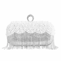 2022 new women tassel evening bags diamond wedding banquet purse party dinner bags ring wallets drop shipping mn1511