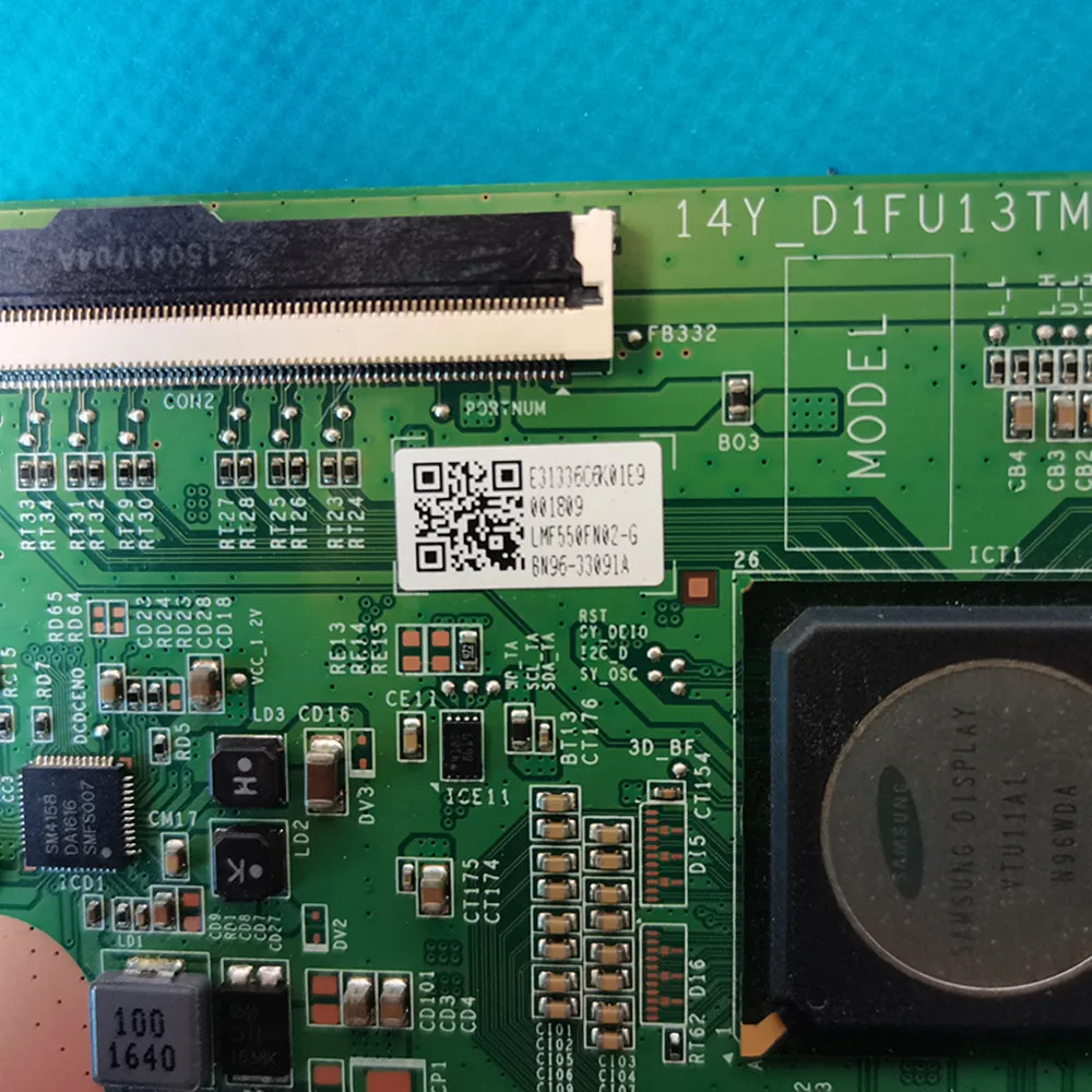 T-CON Logic Board 14Y-D1FU13TMGC4LV0.0 BN96-33091A LMF550FN02-G For UA55HU5900J UA55HU5903J UA55HU6000J UN55HU6950 TX-55CR430B