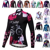 weimostar womens cycling jersey long sleeve bicycle wear clothes maillot ciclismo mountain bike clothes female cycling clothing