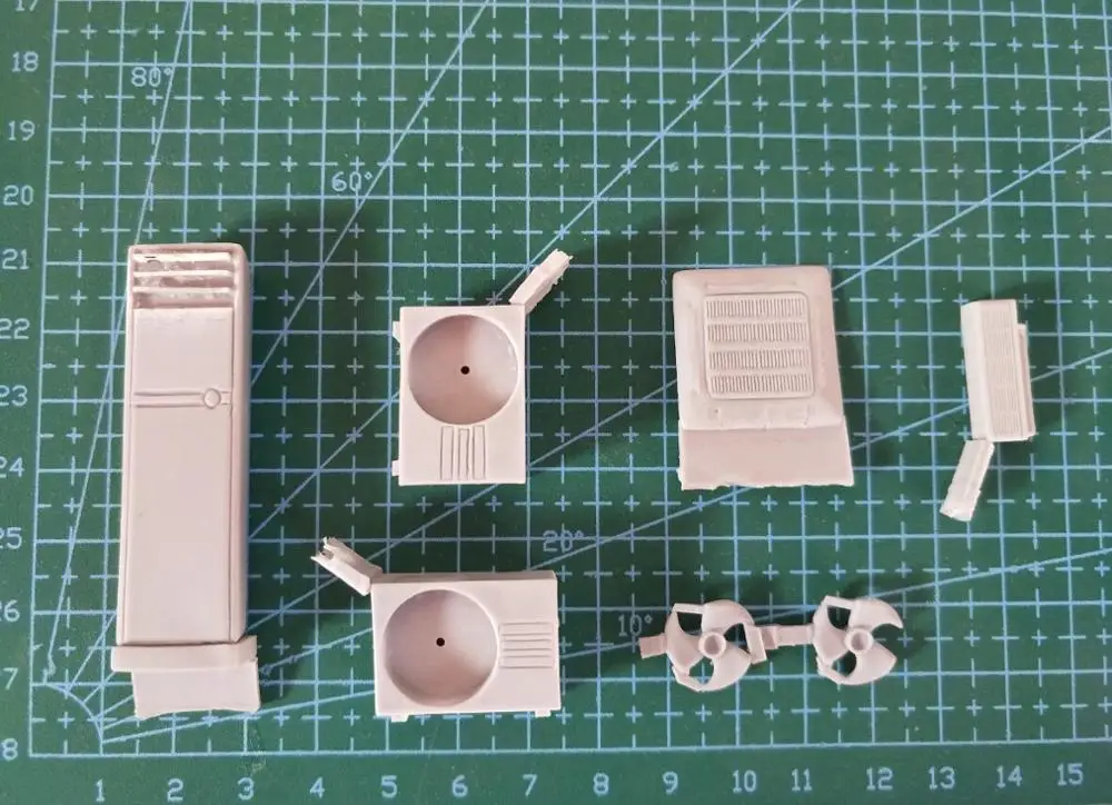 Новый разобранный 1/35 современный воздушный Conditinor набор аксессуаров полимерная