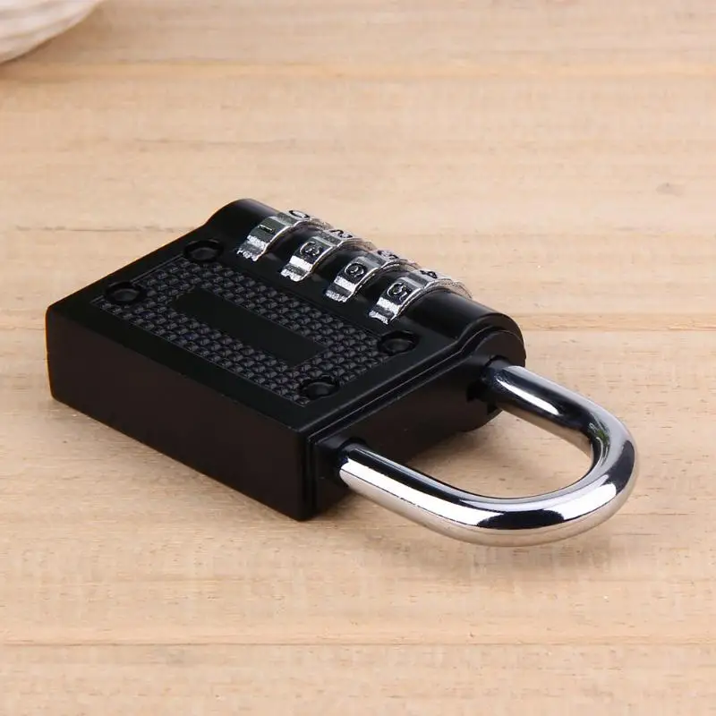 Zinc Alloy Coded Lock 4 Dial Digit Password Suitcase Luggage Code Cupboard Cabinet Locker | Обустройство дома