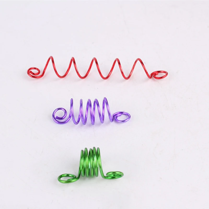 10 шт./лот катушка для волос дреды плетеные бусины парик ювелирные изделия кольцо