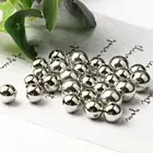 Оптовая продажа 30-500 шт.лот 3 4 6 8 10 12 мм белый K металлический CCB Круглый бисер для изготовления ювелирных изделий Аксессуары DIY