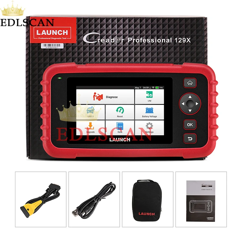 

LAUNCH X431 CRP129X OBD2 Scanner Car Diagnostic Tool Auto Scan Diagnoses OBDII Code Reader Same as CRP129E