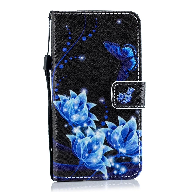 Модный кожаный чехол книжка с подставкой и отделением для карт Samsung Galaxy J2 Core J2Core 5 0